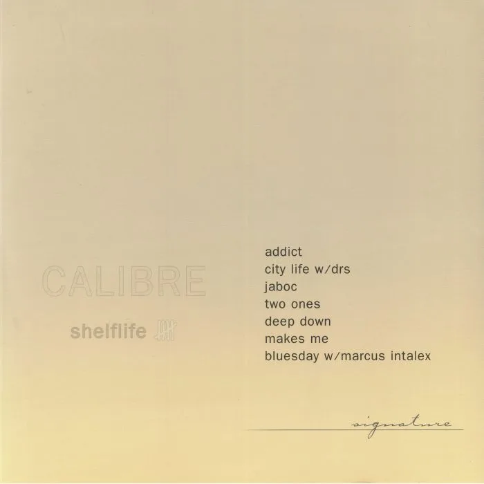 Обратная сторона обложки — CALIBRE — Shelflife 5