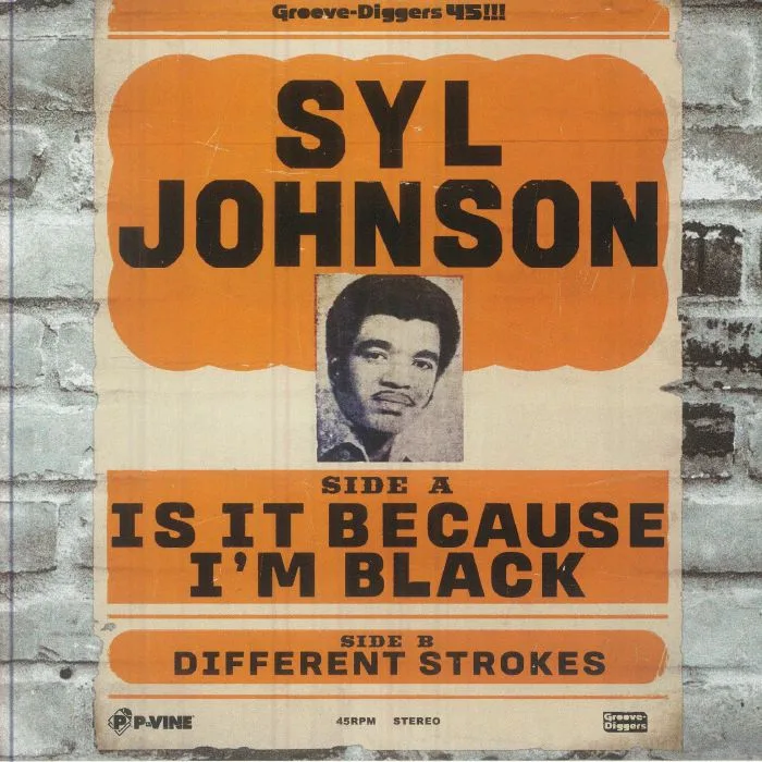 Front cover — Syl JOHNSON — Is It Because I'm Black