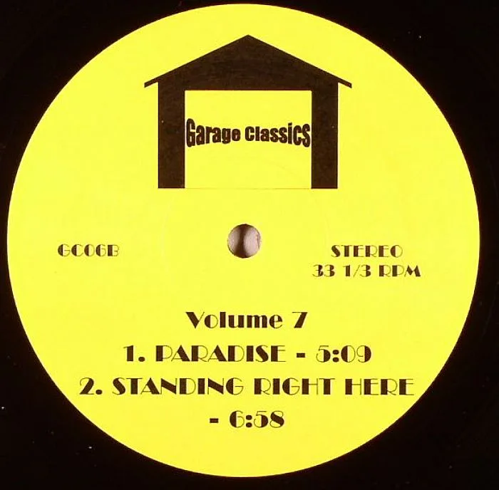 Back cover — GARAGE CLASSICS — Garage Classics Vol 7