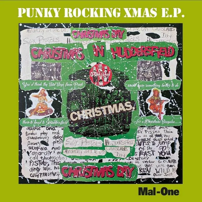 Обратная сторона обложки — MAL ONE — Punky Rocking Xmas EP