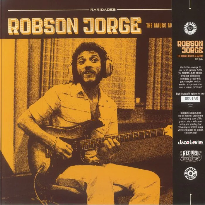 Front cover — Robson JORGE / MAURO MOTTA — The Mauro Motta Sessions 1985-1992