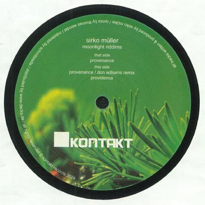 Обратная сторона обложки — Sirko MULLER — Moonlight Riddims