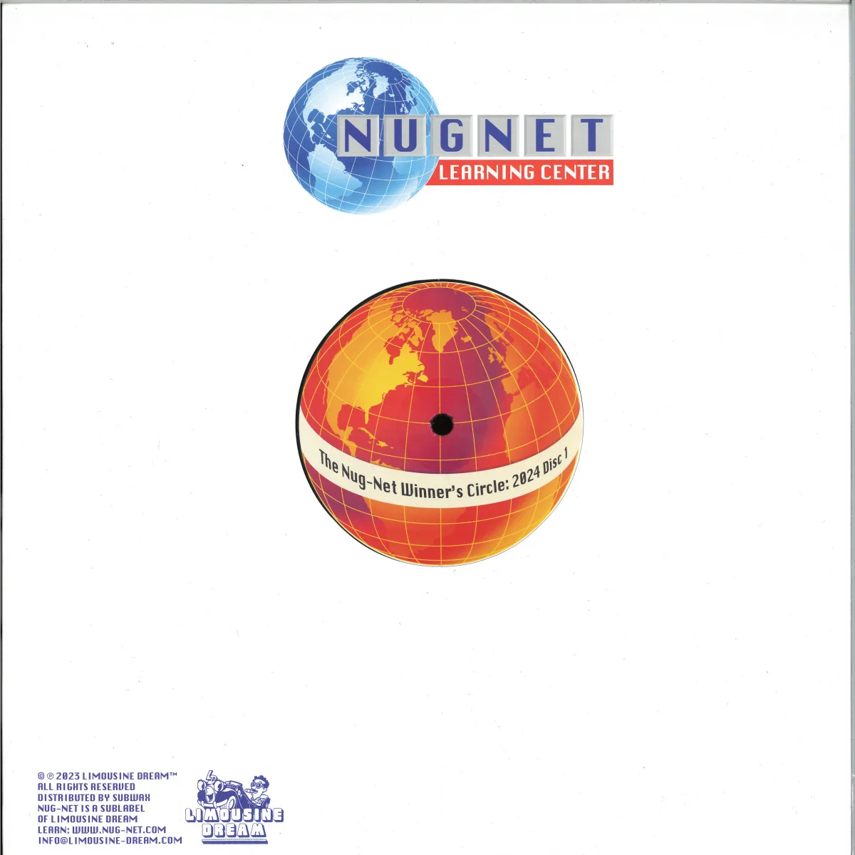 Лицевая сторона обложки — Various — The Nug-Net Winner's Circle 2024 Disc 1