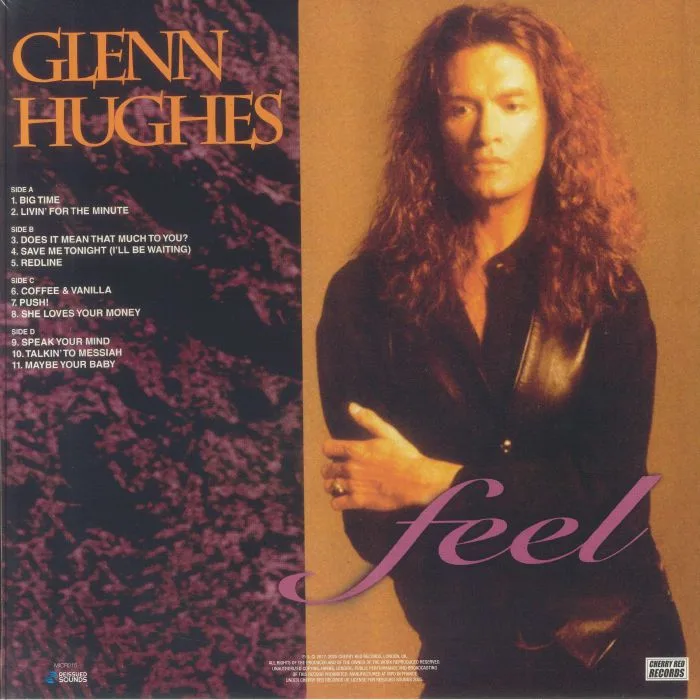 Обратная сторона обложки — Glenn HUGHES — Feel (reissue)