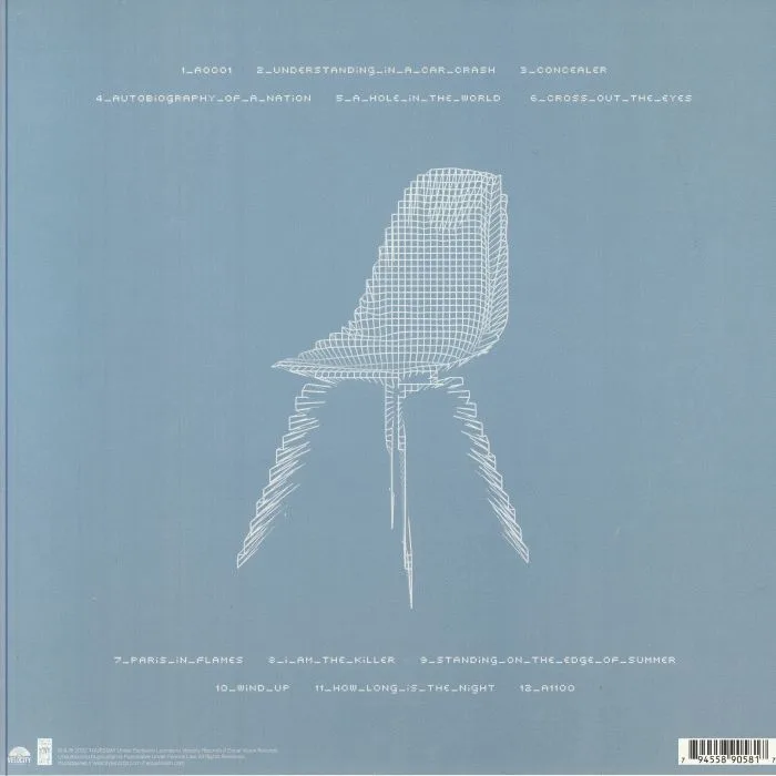Back cover — THURSDAY — Full Collapse Live