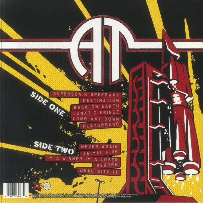 Back cover — ATOMIK TRAIN — Atomik Train