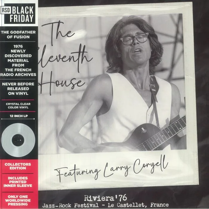 Front cover — The ELEVENTH HOUSE feat LARRY CORYELL — Riviera '76 (Record Store Day Black Friday RSD 2025)