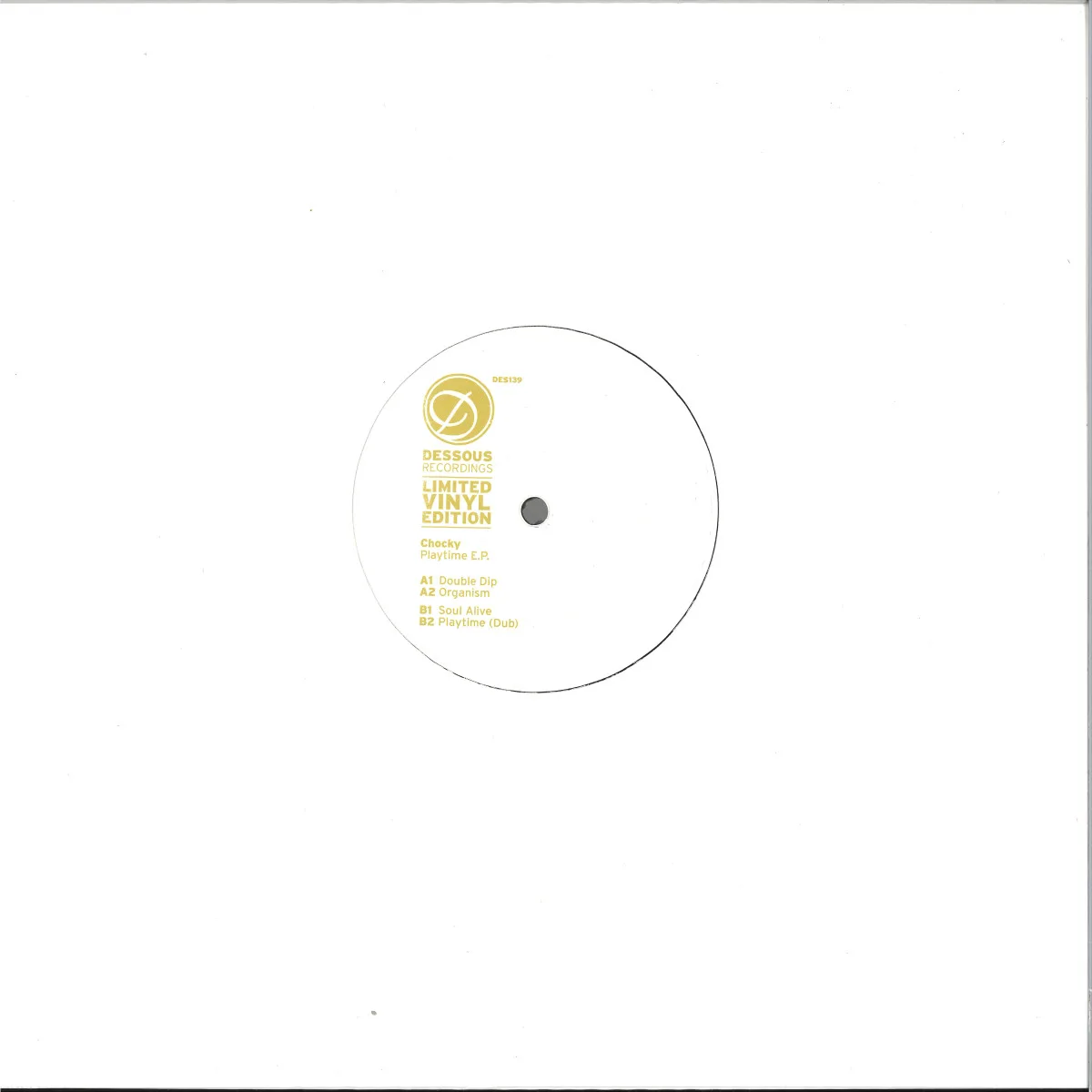 Обратная сторона обложки — Chocky — Playtime Ep