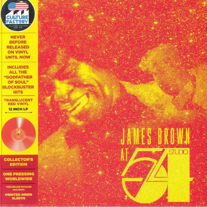 Лицевая сторона обложки — James BROWN — At Studio 54 (reissue)