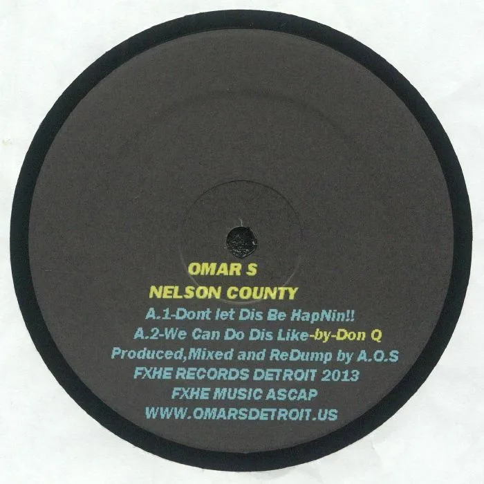 Front cover — OMAR S — Nelson County
