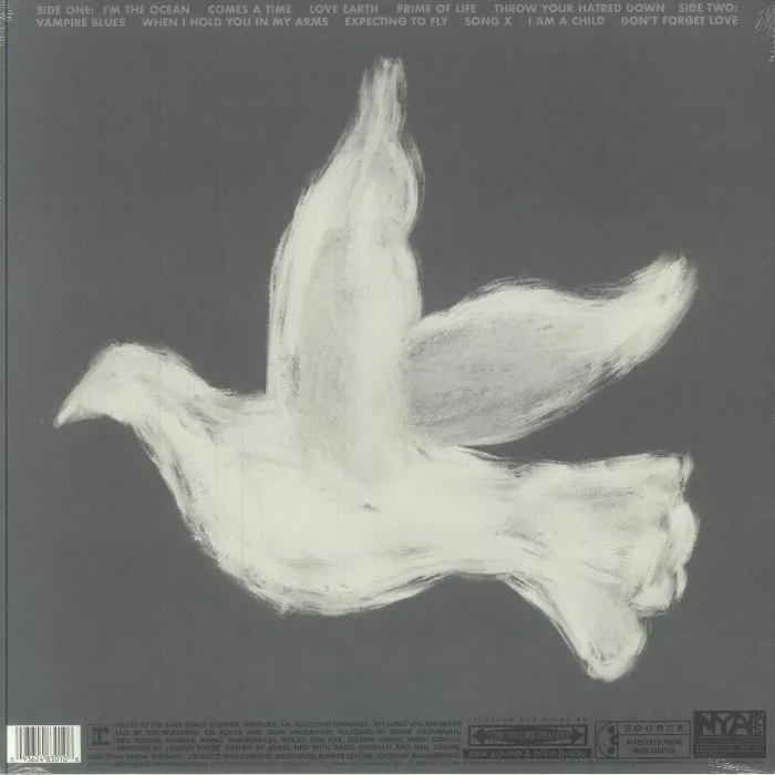 Back cover — Neil YOUNG — Coastal (Soundtrack) (B-STOCK)