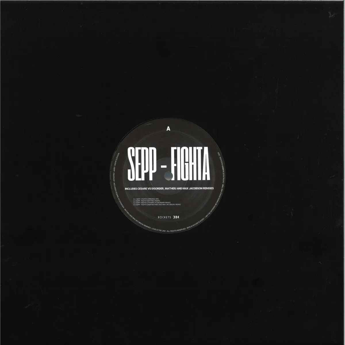 Back cover — Sepp — Fighta
