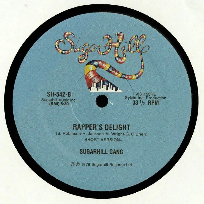 Обратная сторона обложки — SUGARHILL GANG — Rappers Delight