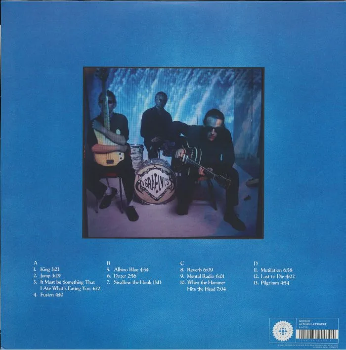 Back cover — ISRAELVIS — Albino Blue