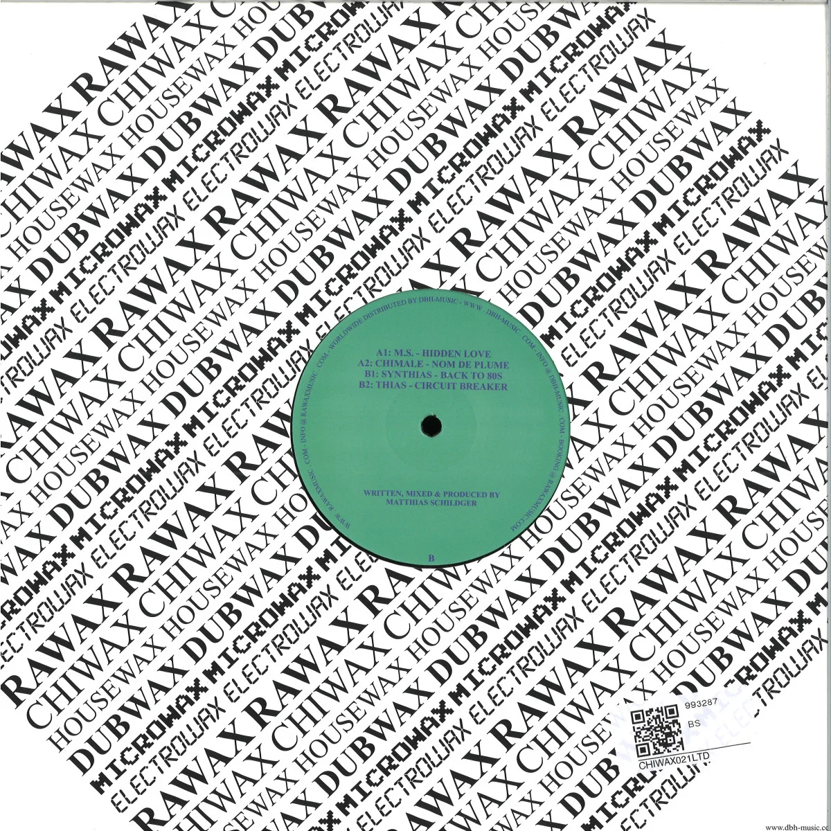 Back cover — Various — Split Personality EP