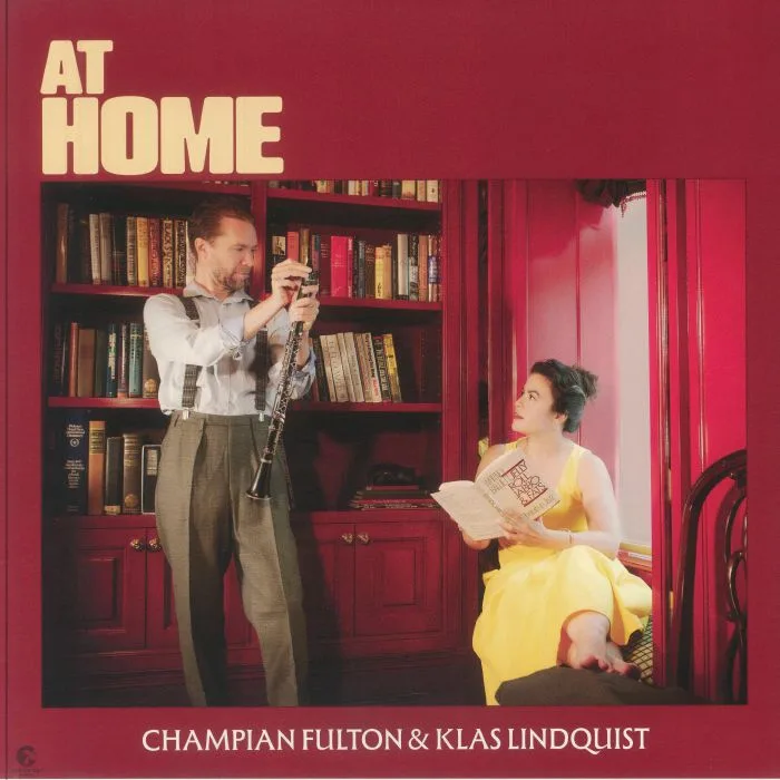 Лицевая сторона обложки — Champian FULTON / KLAS LINDQUIST — At Home