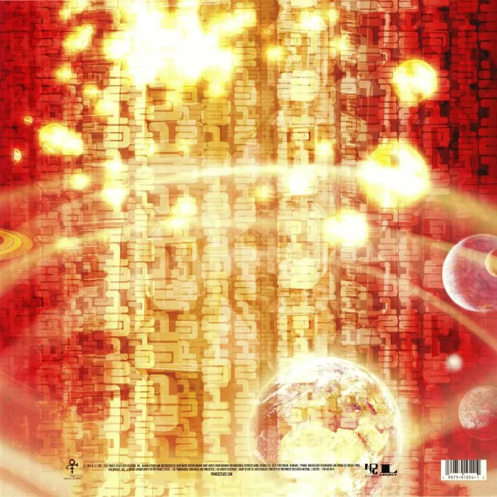 Back cover — PRINCE — Planet Earth