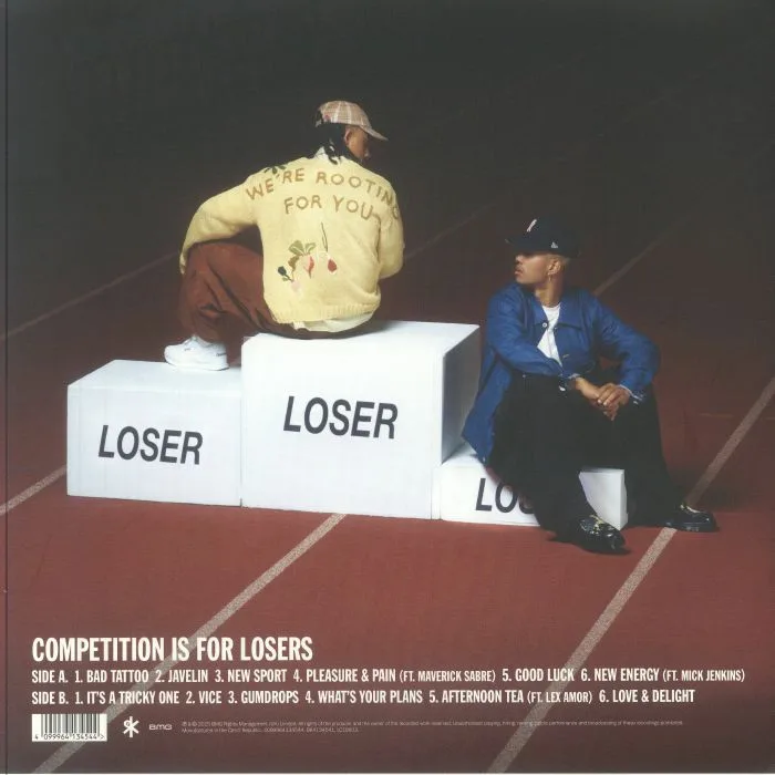 Обратная сторона обложки — RIZZLE KICKS — Competition Is For Losers