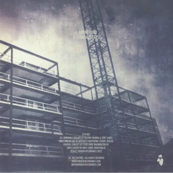 Back cover — Deepak SHARMA / CORY JAMES — Union Street