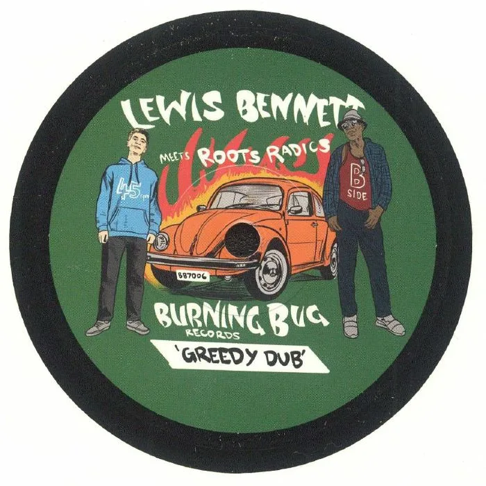 Обратная сторона обложки — Lewis BENNETT / EEK A MOUSE / ROOTS RADICS — Greedy Man