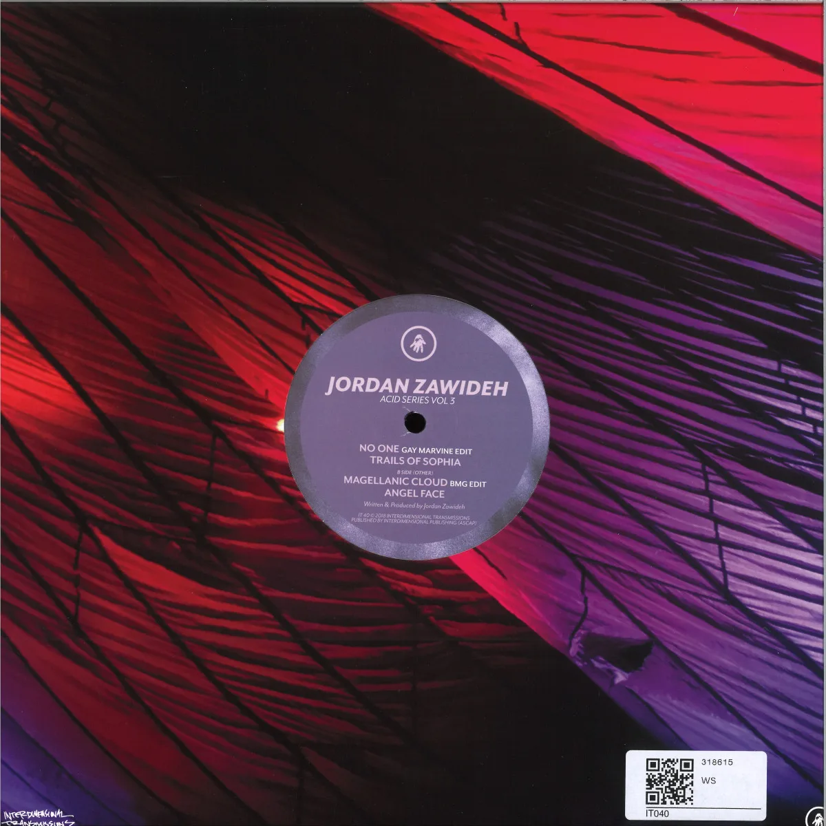 Back cover — Jordan Zawideh — Acid Series Vol. 3