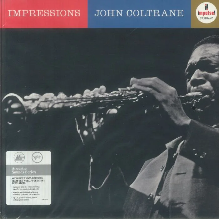 Front cover — John COLTRANE — Impressions (Verve Acoustic Sounds Series)