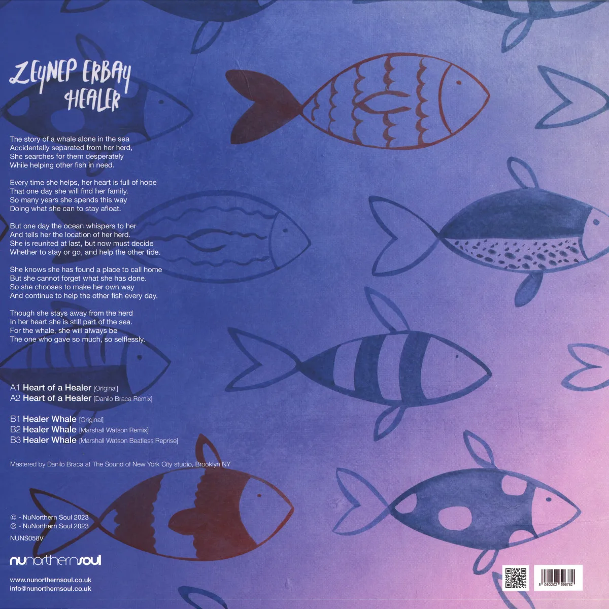 Обратная сторона обложки — Zeynep Erbay — Healer EP