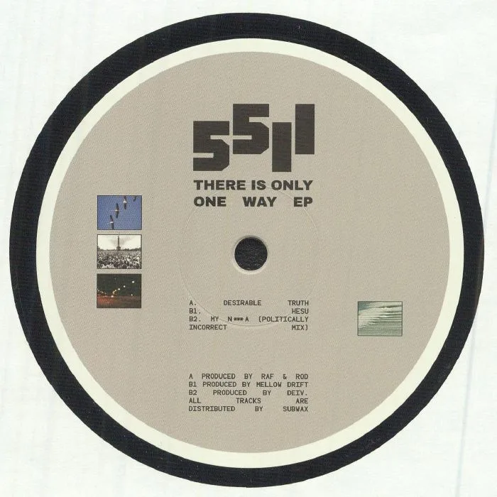 Front cover — RAF & ROD / MELLOW DRIFT / DEIV — There Is Only One Way EP