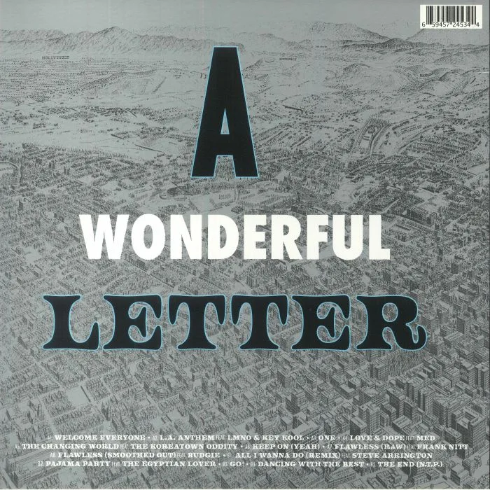 Обратная сторона обложки — J ROCC — A Wonderful Letter