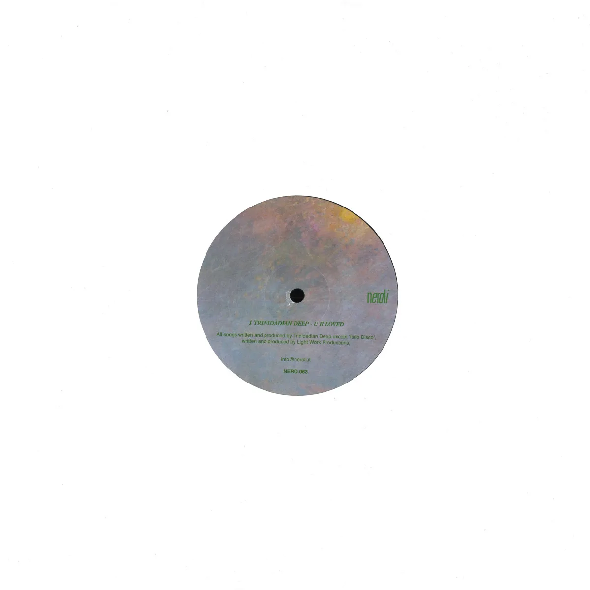 Back cover — Trinidadian Deep/Light Work Productions — EP