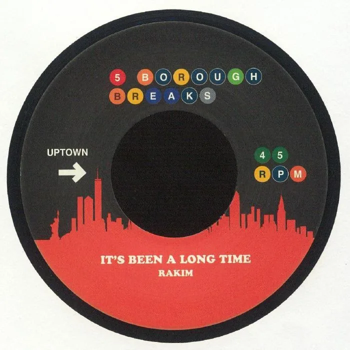 Лицевая сторона обложки — RAKIM / CECIL HOLMES — It's Been A Long Time