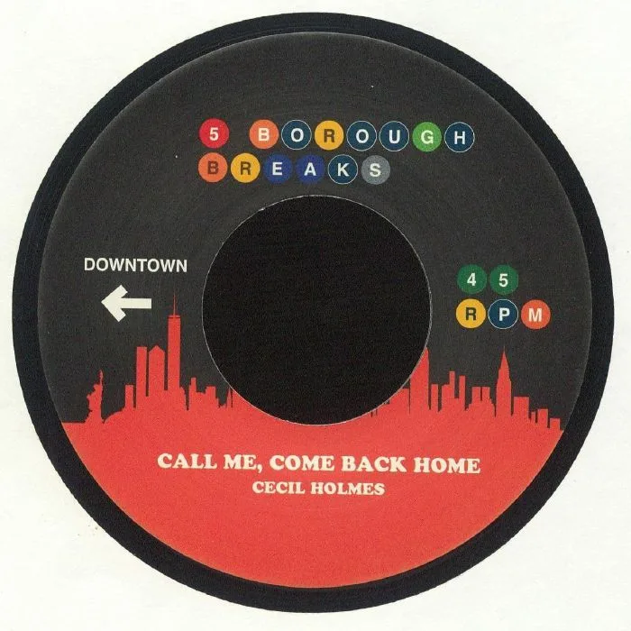 Back cover — RAKIM / CECIL HOLMES — It's Been A Long Time