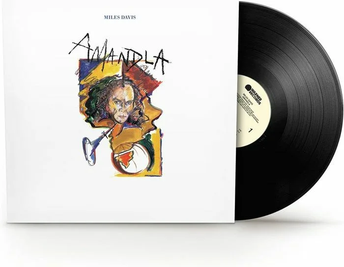 Front cover — Miles DAVIS — Amandla (reissue)
