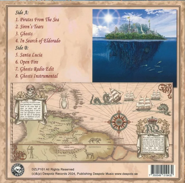 Back cover — PIRATE QUEEN — Ghosts