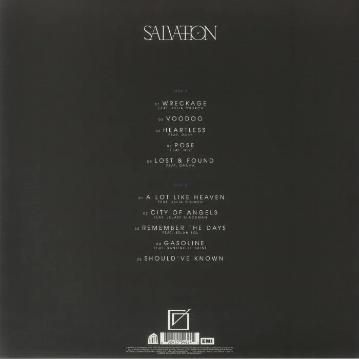 Back cover — GORGON CITY — Salvation