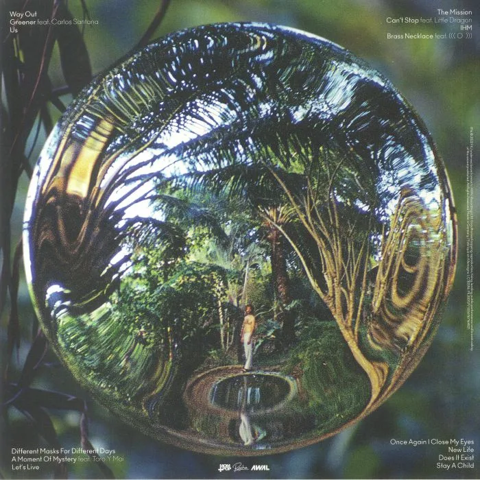 Back cover — FKJ aka FRENCH KIWI JUICE — VINCENT