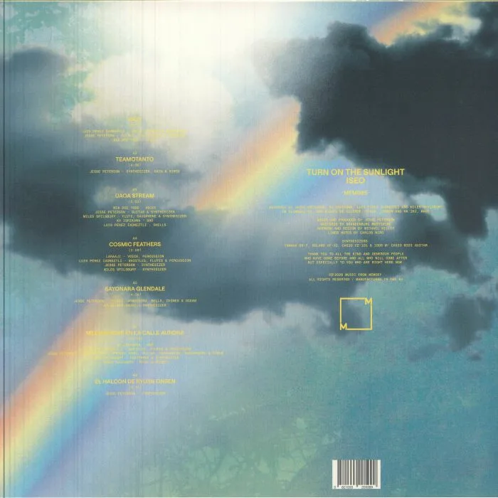 Back cover — TURN ON THE SUNLIGHT — Iseo
