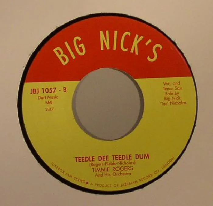 Back cover — TIC & TOC / TIMMIE RODGERS — Jibba Jab