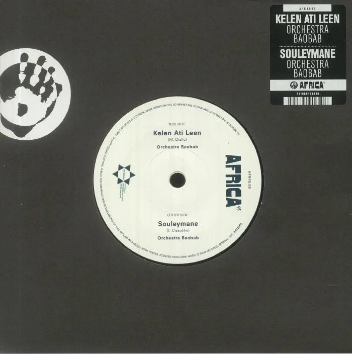 Front cover — ORCHESTRA BAOBAB — Kelen Ati Leen