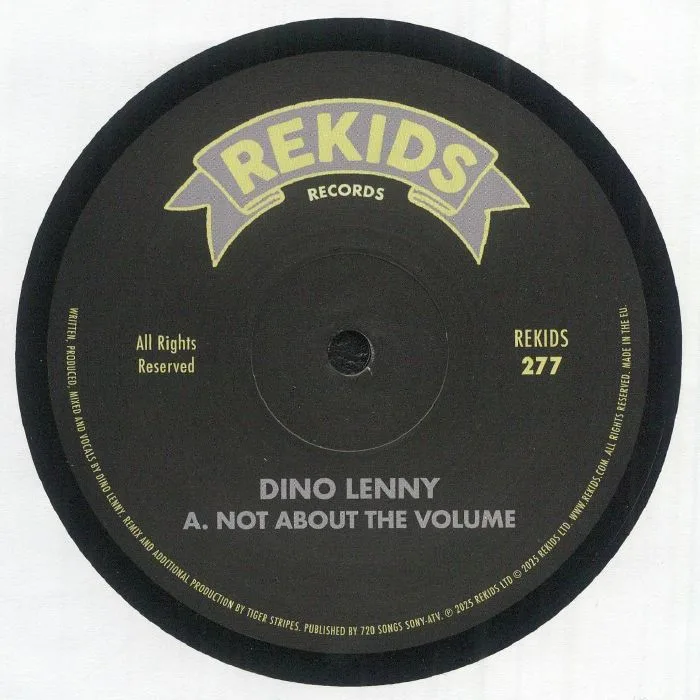 Dino Lenny — Not About The Volume (Incl. Tiger Stripes Remix)