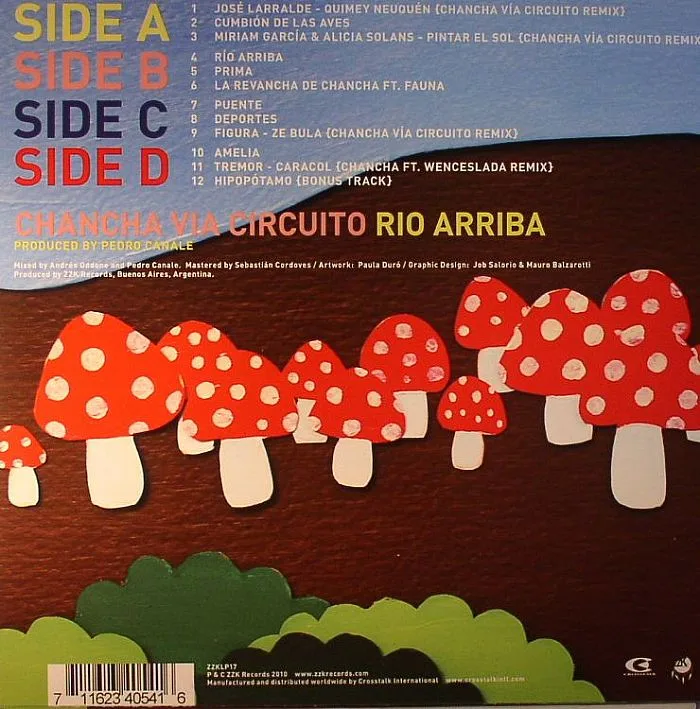 Обратная сторона обложки — CHANCHA VIA CIRCUITO — Rio Arriba