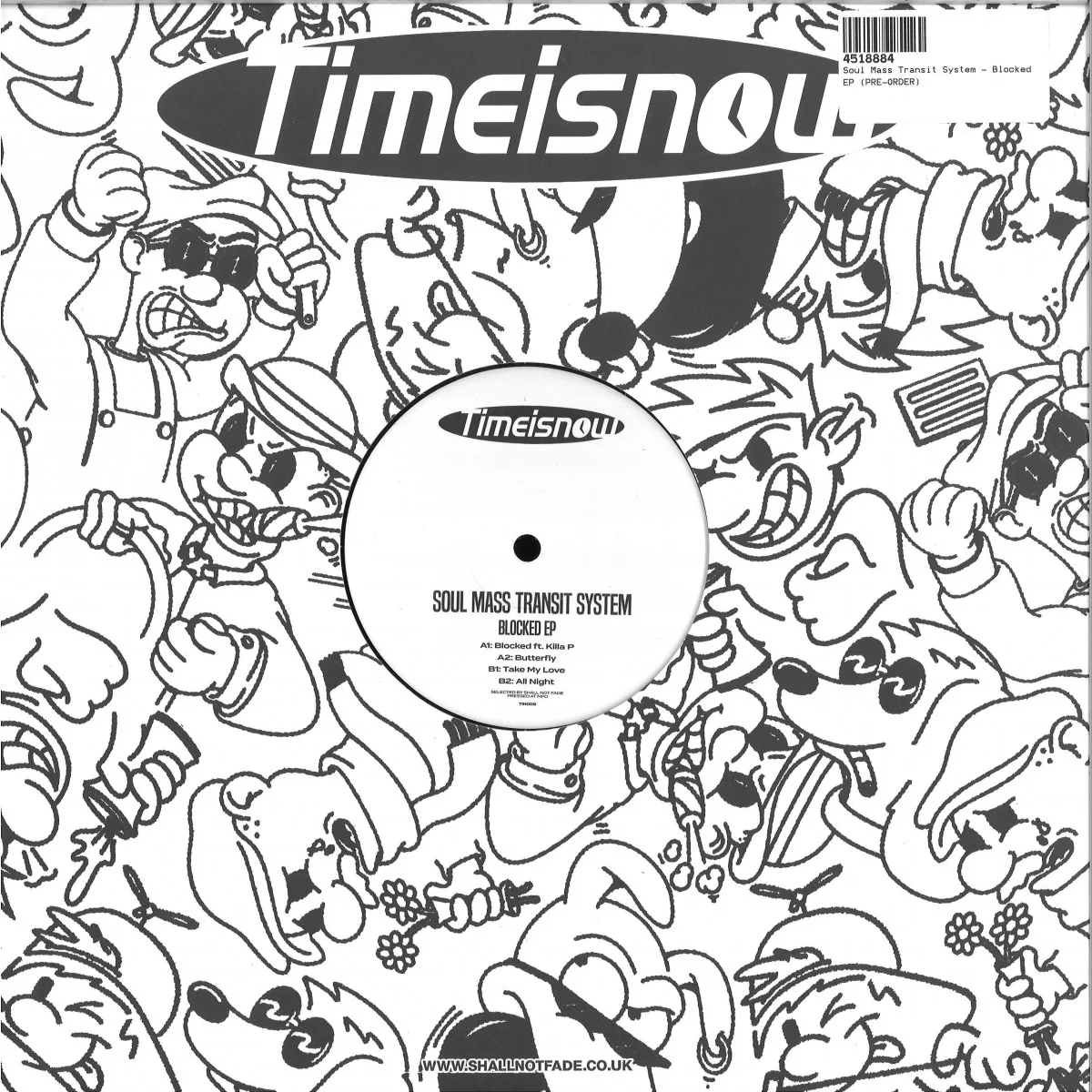 Back cover — Soul Mass Transit System — Blocked EP