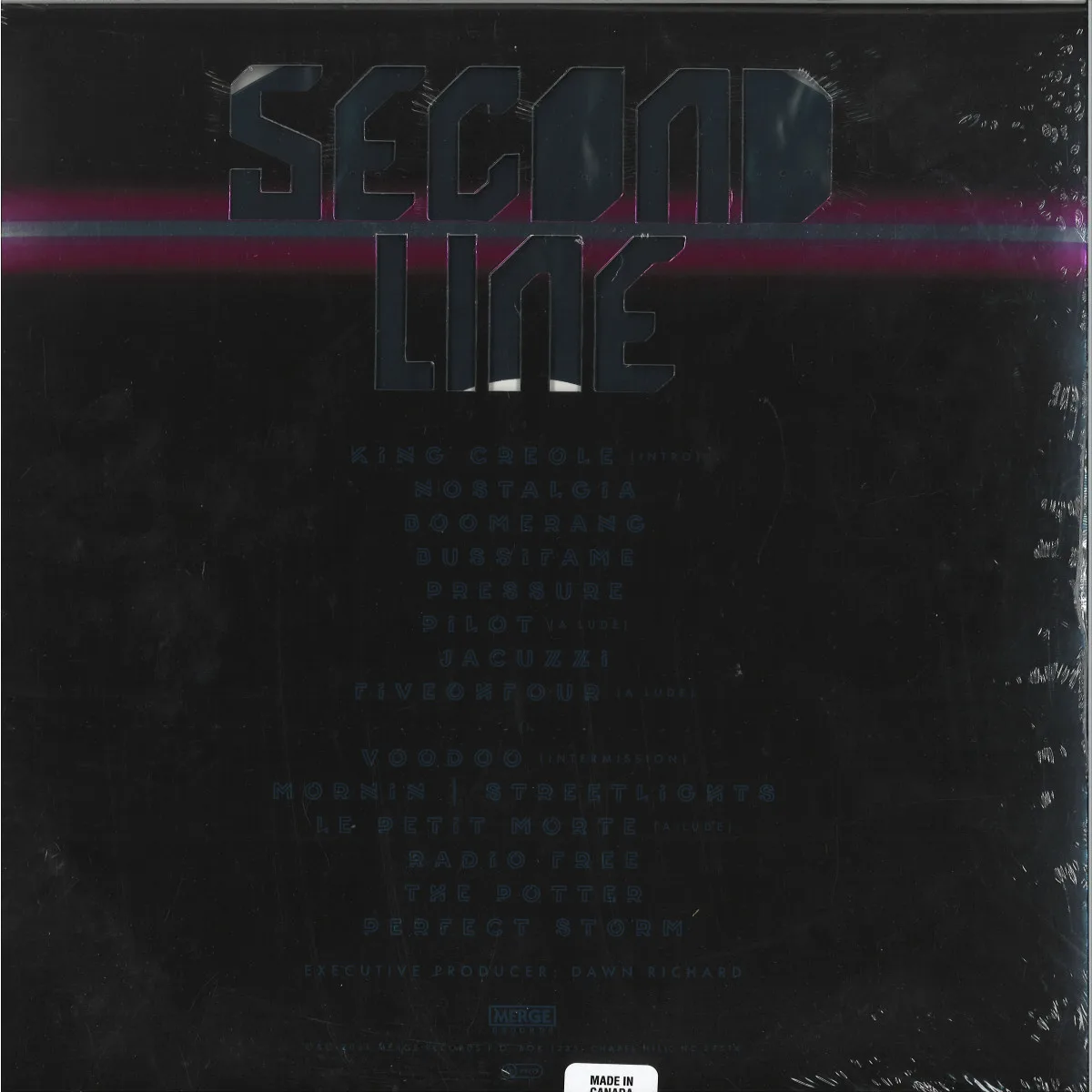 Back cover — Dawn Richard — Second Line