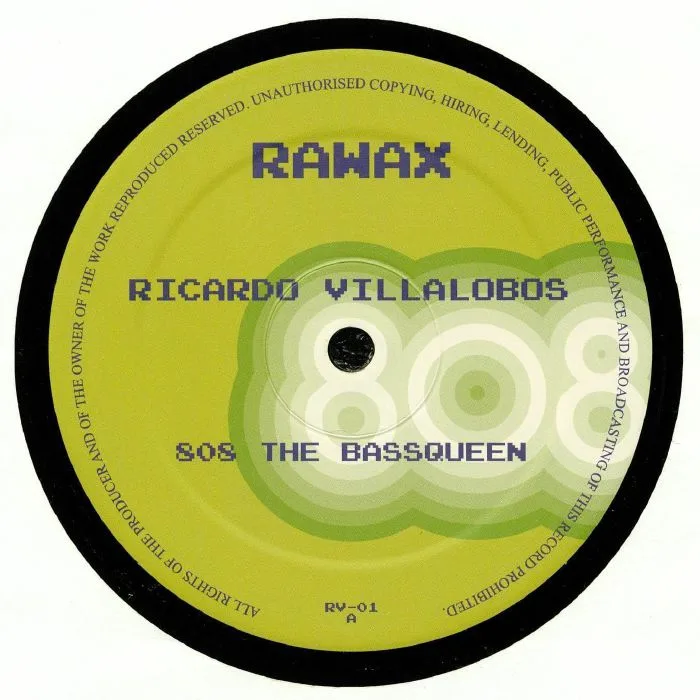 Ricardo VILLALOBOS — 808 The Bassqueen (25th Anniversary Edition)