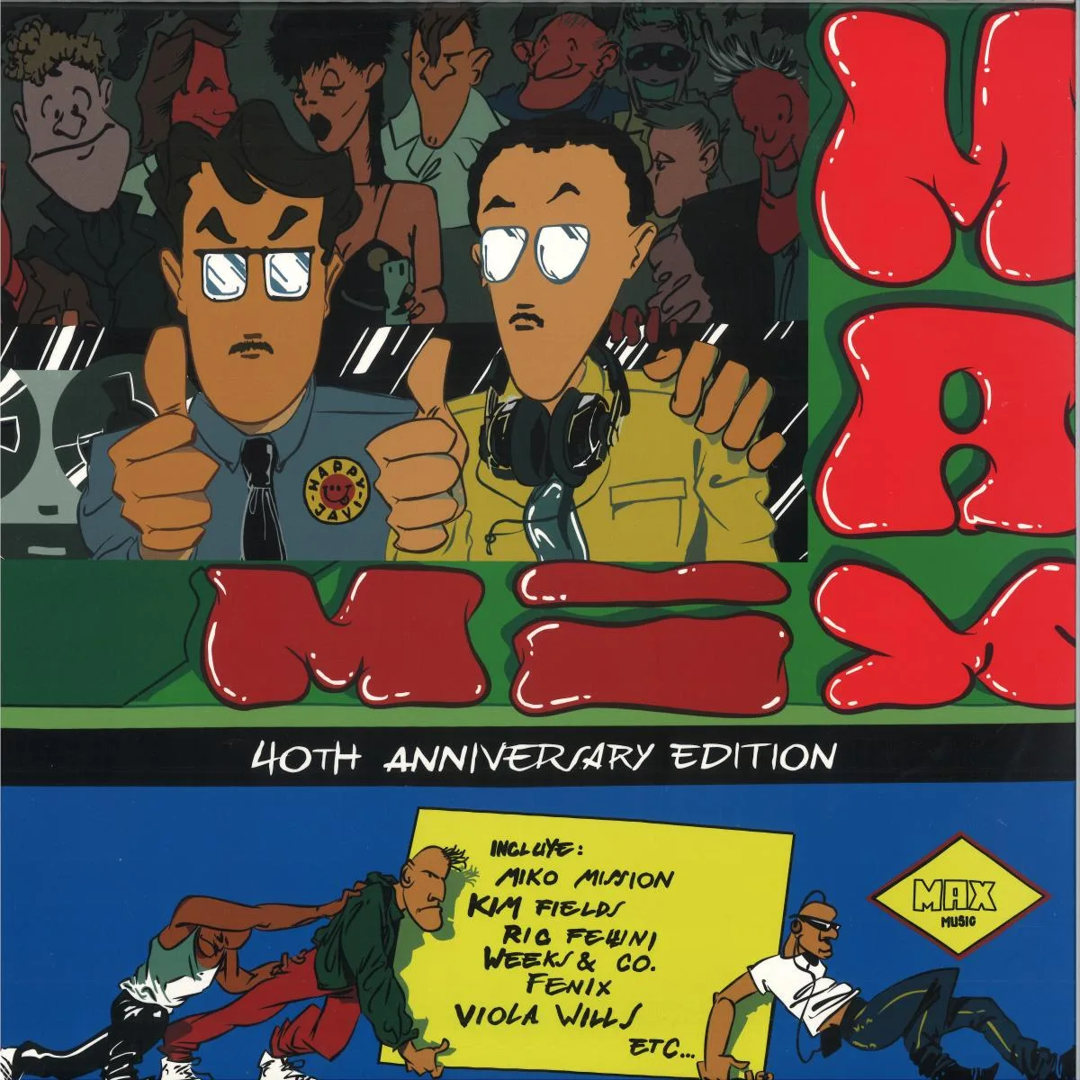 Various — MAX MIX 40 Ann. Deluxe Edition 2x12"