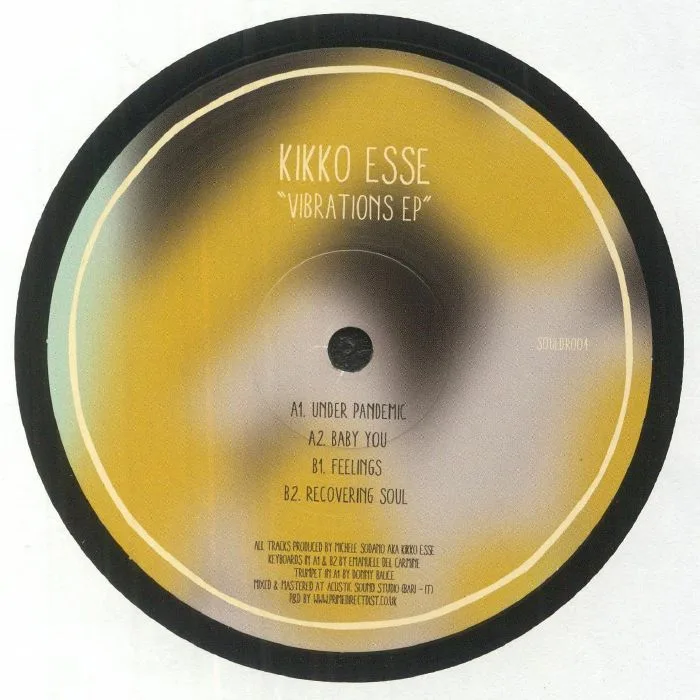 Back cover — Kikko Esse — Vibrations EP