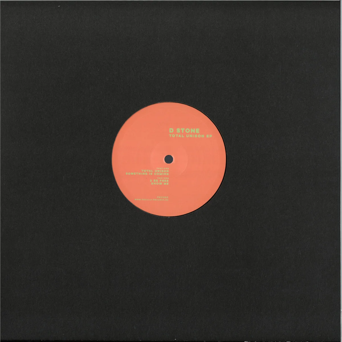 Back cover — D STONE — TOTAL UNISON EP