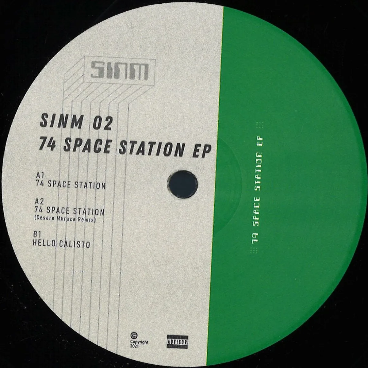 Sinm — 74 Space Station EP (Incl. Cesare Muraca Remix)