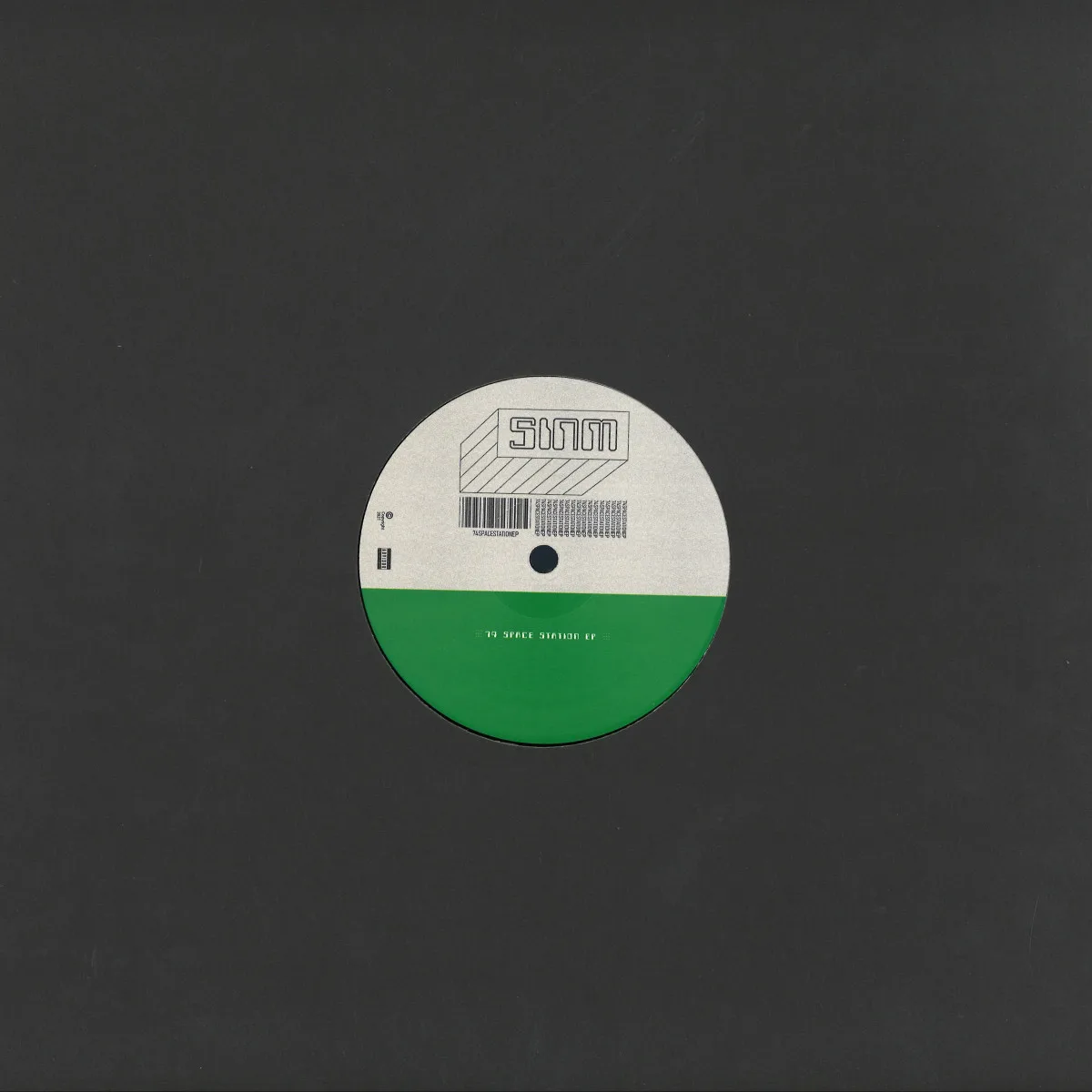 Back cover — Sinm — 74 Space Station EP (Incl. Cesare Muraca Remix)