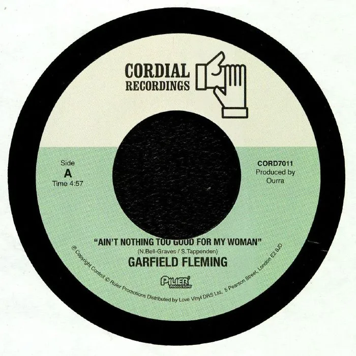 Лицевая сторона обложки — Garfield FLEMING — Ain't Nothing Too Good For My Woman